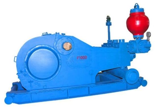 Pompa di fango del giacimento di petrolio 1000HP che ricambia la pompa di fanghi di perforazione positiva di spostamento