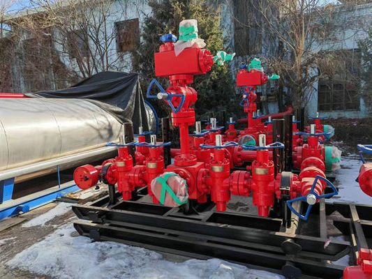 Collettore del fango del controllo della pressione della testa di pozzo che prova bene a pozzo di petrolio