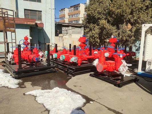 Collettore del fango di perforazione del collettore del pozzo petrolifero 20000psi per l'attrezzatura di perforazione