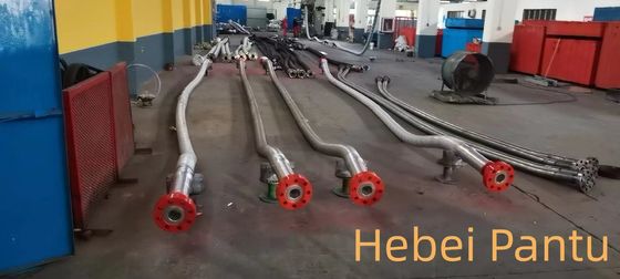 3 1/8&quot; flangiato, un tubo flessibile da 5.000 PSI Coflexip per la condotta di mandata con la copertura flessibile protettiva di acciaio inossidabile