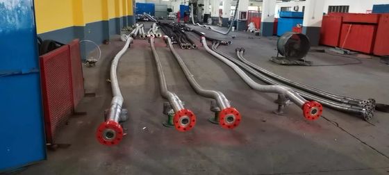 3&quot;900LB Flanged 3 1/2&quot; ID High Pressure Coflexip Hose 5000 Psi Fire Retardant Hose Per Campo Petrolifero API 16C